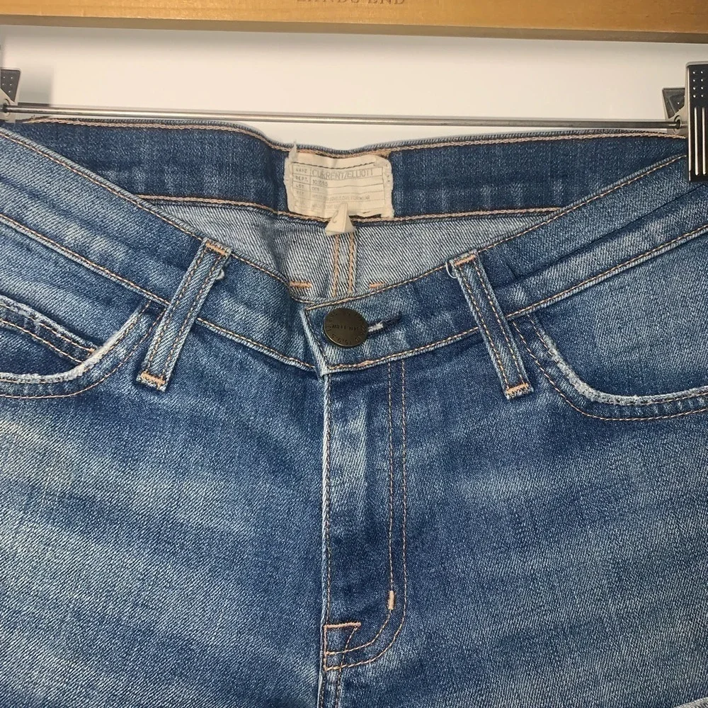 Current/Elliott Jean Shorts Cuffed Size 25-0